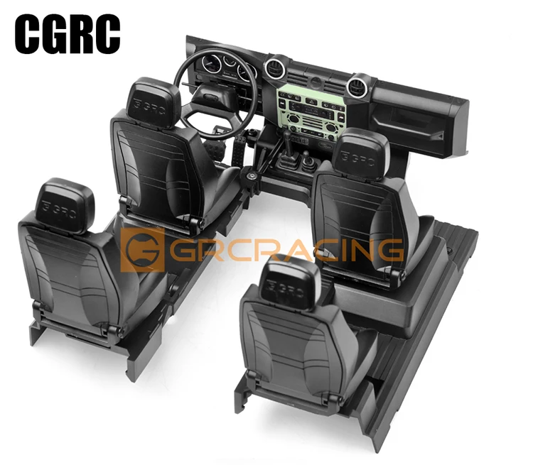 Interior Simulation Central Control Seat Modification For 1/10 RC Crawler Car Traxxas TRX4 Defender
Interior Simulation Central Control Seat Modification For 1/10 RC Crawler Car Traxxas TRX4 Defender