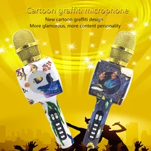 KINGLUCKY Wireless Cartoons LY20 Karaoke Microphone with Graffiti, Rechargeable Microphone 3 in 1 Portable Speaker
KINGLUCKY Wireless Cartoons LY20 Karaoke Microphone with Graffiti, Rechargeable Microphone 3 in 1 Portable Speaker