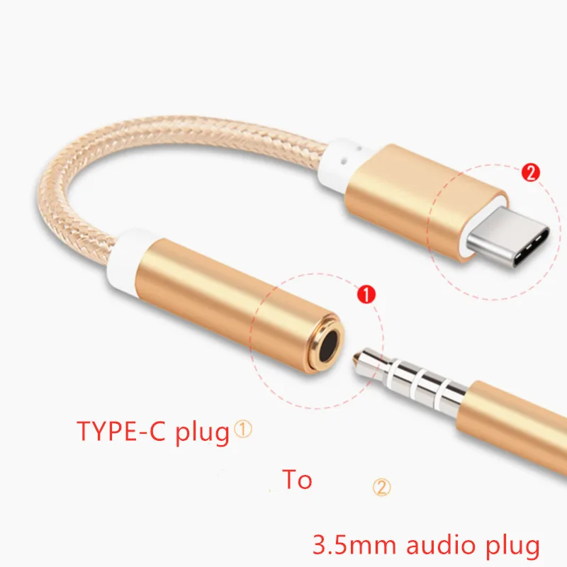 USB Type-C To 3.5mm Headphone Jack AUX Audio Cable Adapter For Samsung LG Nexus Oneplus Nokia Xiaomi Huawei Type C Smart Phones
USB Type-C To 3.5mm Headphone Jack AUX Audio Cable Adapter For Samsung LG Nexus Oneplus Nokia Xiaomi Huawei Type C Smart Phones