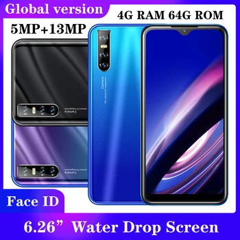 K20 Pro Water Drop screen Quad core 13MP 6.26" smartphones 4G RAM 64G ROM android 5.1 mobile phones celular Face ID unlocked
K20 Pro Water Drop screen Quad core 13MP 6.26" smartphones 4G RAM 64G ROM android 5.1 mobile phones celular Face ID unlocked