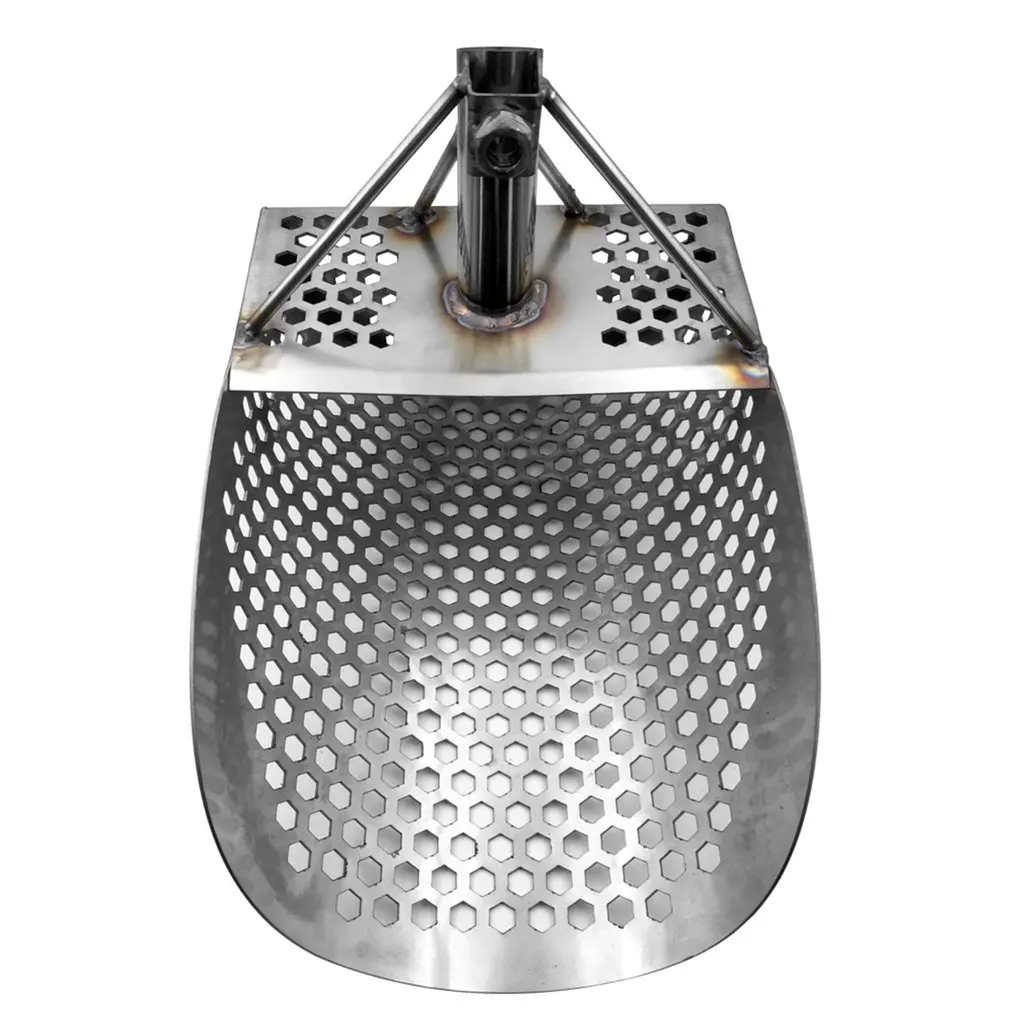 Beach Sand Scoop with Handle Metal Detecting Tool Stainless Steel Detector Water Metal Detecting Fast Sifting Metal Detector
Beach Sand Scoop with Handle Metal Detecting Tool Stainless Steel Detector Water Metal Detecting Fast Sifting Metal Detector