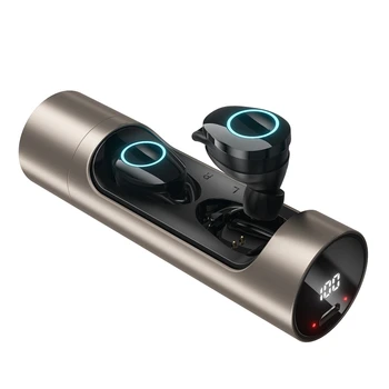 Tws Bluetooth 5.0 Earphone Wireless Stereo Headset Sport Waterproof Noise Cancelling Headphone with LED and Flashlight
Tws Bluetooth 5.0 Earphone Wireless Stereo Headset Sport Waterproof Noise Cancelling Headphone with LED and Flashlight
