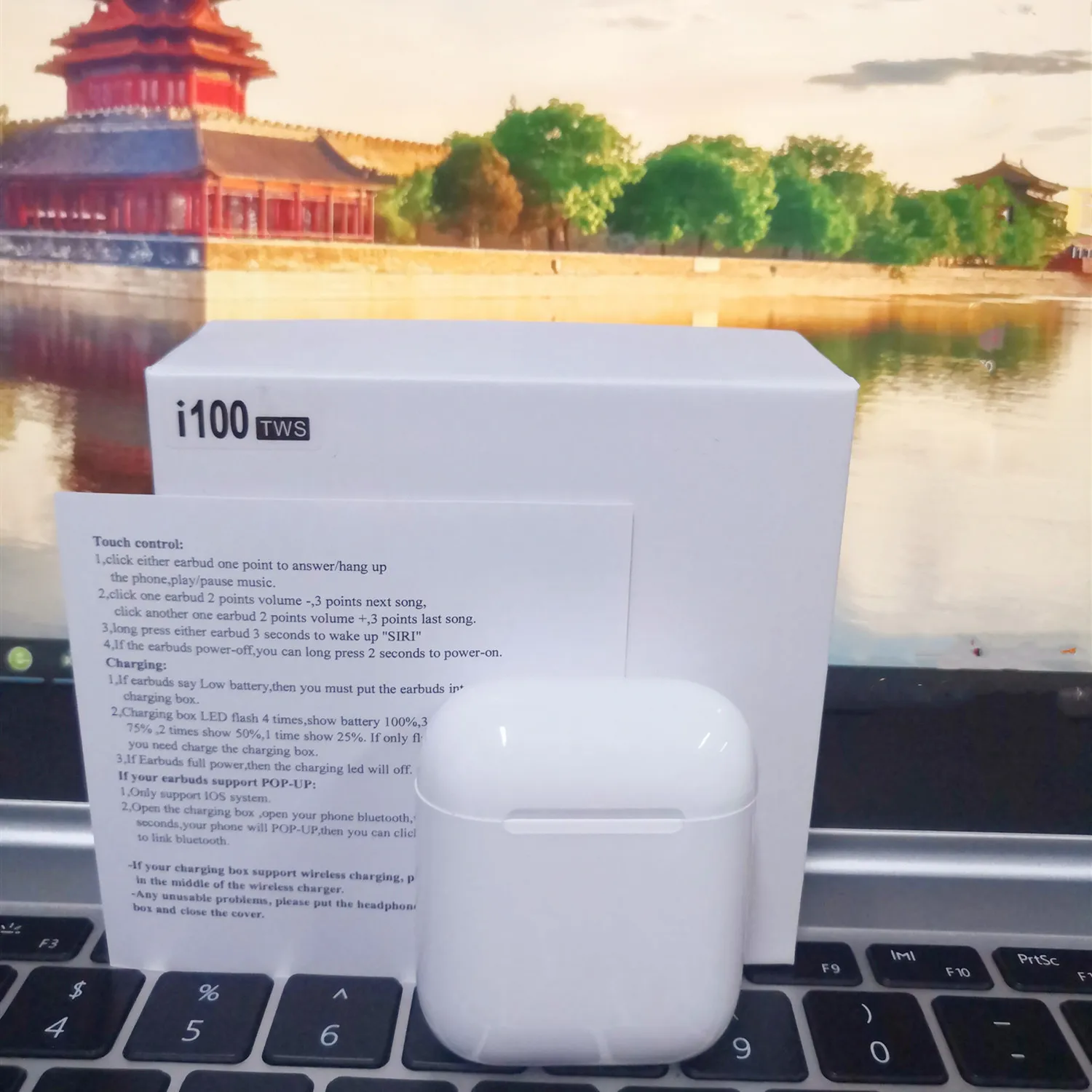 i100 TWS Wireless Bluetooth Earphones QI Wireless Charging 1:1 Earbuds Real Battery Show PK i90 i80 i60 i30 i20 TWS
i100 TWS Wireless Bluetooth Earphones QI Wireless Charging 1:1 Earbuds Real Battery Show PK i90 i80 i60 i30 i20 TWS