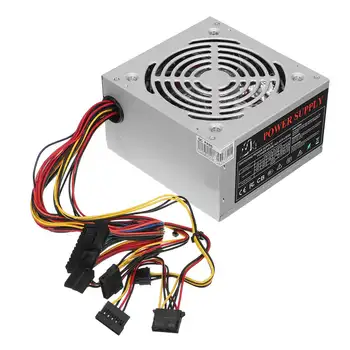 530W Power Supply Pc Slim Module Passive PFC PC Computer Power Supply ATX SATA Desktop Applicable All CPU 110-230V EU
530W Power Supply Pc Slim Module Passive PFC PC Computer Power Supply ATX SATA Desktop Applicable All CPU 110-230V EU
