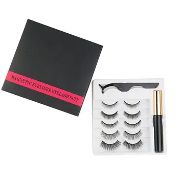 5 Pair Magnet Eyelash Magnetic Liquid Eyeliner & Magnetic Eyelashes Extension Eyelash Sets & Tools Waterproof False Tweezer P4Q7
5 Pair Magnet Eyelash Magnetic Liquid Eyeliner & Magnetic Eyelashes Extension Eyelash Sets & Tools Waterproof False Tweezer P4Q7