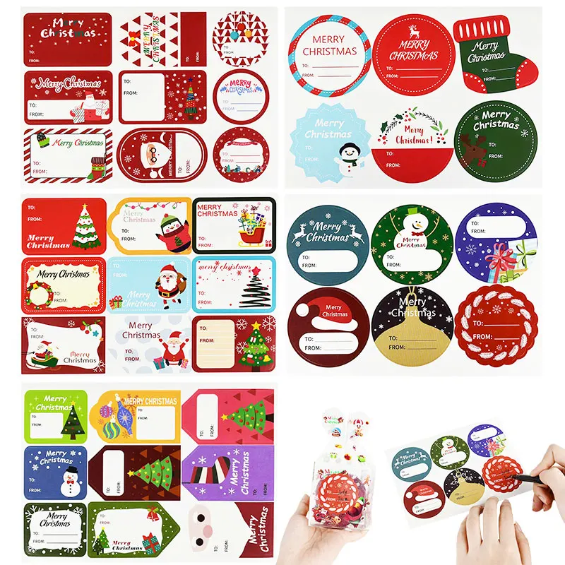 5sheet/lot Merry Chrismtas Adhesive Label Sticker Christmas Name Stickers DIY Present Gift Sealing Sticker Gift Name Tag Navidad
5sheet/lot Merry Chrismtas Adhesive Label Sticker Christmas Name Stickers DIY Present Gift Sealing Sticker Gift Name Tag Navidad