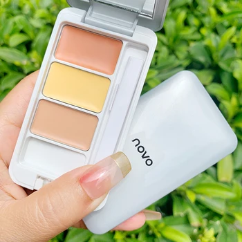 3 Colors Foundation Portable Foundation Cream Lasting Face Powder Moisturizing Face Concealer Brighten Face Makeup Foundation
3 Colors Foundation Portable Foundation Cream Lasting Face Powder Moisturizing Face Concealer Brighten Face Makeup Foundation