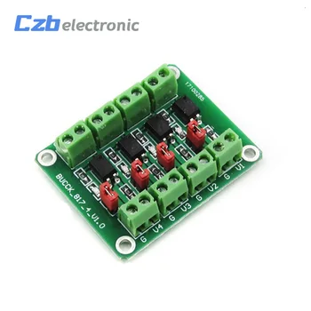PC817 4 Channel Optocoupler Isolation Board Voltage Converter Adapter Module 3.6-30V Driver Photoelectric Isolated Module PC 817
PC817 4 Channel Optocoupler Isolation Board Voltage Converter Adapter Module 3.6-30V Driver Photoelectric Isolated Module PC 817