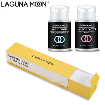 Lagunamoon 150ml Gel Nail Polish Remover Liquid Nail Surface Cleanser + 400pcs Cotton Pads Set Lint-free Nail Wipes
Lagunamoon 150ml Gel Nail Polish Remover Liquid Nail Surface Cleanser + 400pcs Cotton Pads Set Lint-free Nail Wipes