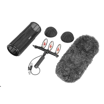 Boya By-Ws1000 Blimp Windshield & Suspension For Microphones Cage Handle Shock Absorber Wind Sweater Mic Cable
Boya By-Ws1000 Blimp Windshield & Suspension For Microphones Cage Handle Shock Absorber Wind Sweater Mic Cable