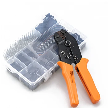 1550Pcs dupont crimping tool plier terminal crimper wire hand tool set Multifunctional tools for electrical cable Crimping Plier
1550Pcs dupont crimping tool plier terminal crimper wire hand tool set Multifunctional tools for electrical cable Crimping Plier