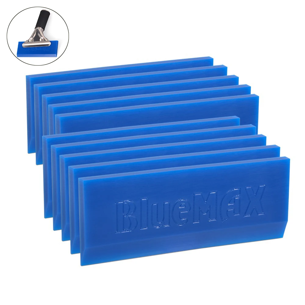 FOSHIO 5/10PCS BLUEMAX Soft Rubber Blades for Vinyl Window Tint Handle Squeegee Carbon Fiber Film Cover Water Ice Snow Scraper
FOSHIO 5/10PCS BLUEMAX Soft Rubber Blades for Vinyl Window Tint Handle Squeegee Carbon Fiber Film Cover Water Ice Snow Scraper