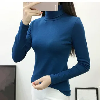 2020 t-shirt women Pure Color S-2XL t-shirt Long Sleeves Neck CasualWomen Tee Tops
2020 t-shirt women Pure Color S-2XL t-shirt Long Sleeves Neck CasualWomen Tee Tops