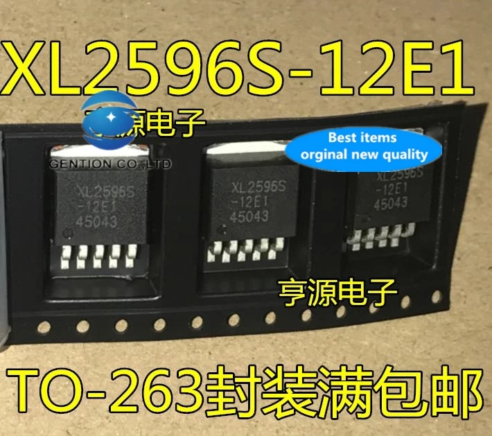 30 шт., 100% оригинальная новинка, в наличии, XL2596S XL2596S - 12 e1 TO263, мощный понижающий обычный 4,5 В ~ 40 в
30 шт., 100% оригинальная новинка, в наличии, XL2596S XL2596S - 12 e1 TO263, мощный понижающий обычный 4,5 В ~ 40 в