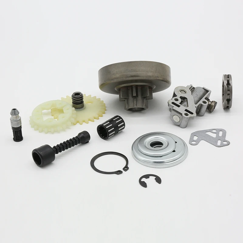 Description Picture 6 of item3/8" Clutch Drum Sprocket Rim Oil Pump Filter Line Washer Repair For Stihl MS380 MS381 MS 381 038 1119 0007 1003, 1119 640 3200