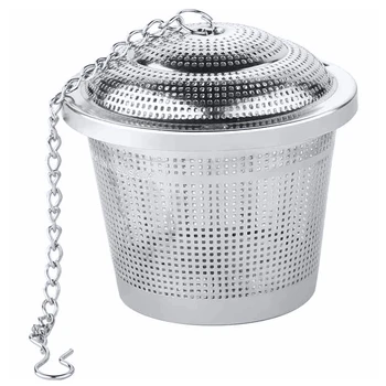 Stainless Steel Tea Infuser Reusable Mesh Tea Strainer Fine Teapot Leaf Spice Coffee Filter Drinkware Kitchen Accessories S/M/L
Stainless Steel Tea Infuser Reusable Mesh Tea Strainer Fine Teapot Leaf Spice Coffee Filter Drinkware Kitchen Accessories S/M/L