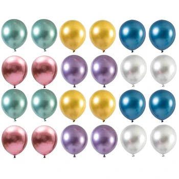 Metallic Balloons Balloons Garland for Princess Party Space Party Birthday Wedding Decoration 50PCS
Metallic Balloons Balloons Garland for Princess Party Space Party Birthday Wedding Decoration 50PCS