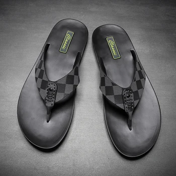 2020 New Luxury Men Slide Flip Flops Big Size Summer Fashion Beach Slippers Designer Men Flat Slipper Comfortable Flip Flops Man
2020 New Luxury Men Slide Flip Flops Big Size Summer Fashion Beach Slippers Designer Men Flat Slipper Comfortable Flip Flops Man