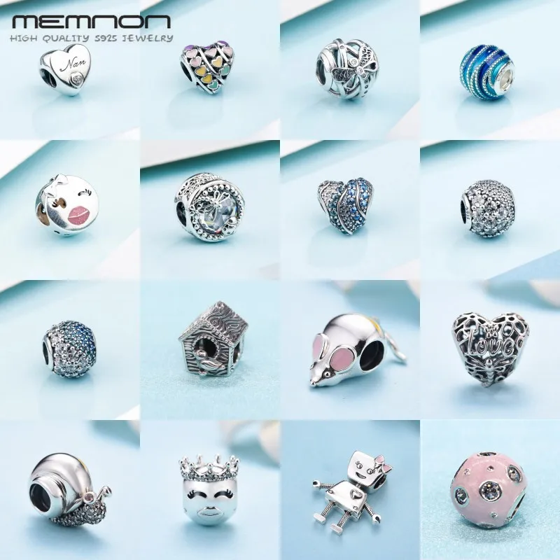 Memnon 2018 Новая Весенняя коллекция амулеты из стерлингового серебра 925 пробы