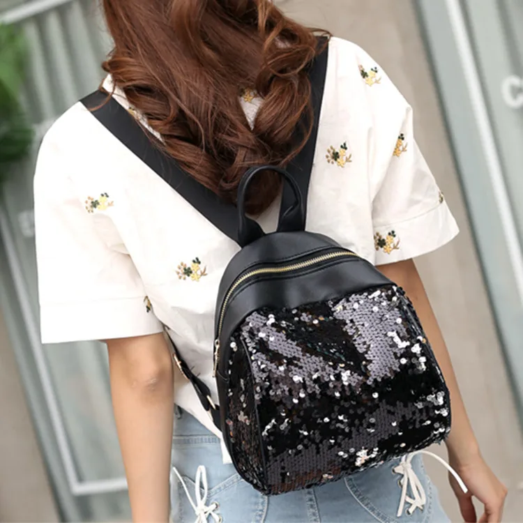 2018 New Style Europe And America Fashion Colorful Sequin Shoulder Oblique Handbag WOMEN'S Bag Multi-functional Shell Backpack B
2018 New Style Europe And America Fashion Colorful Sequin Shoulder Oblique Handbag WOMEN'S Bag Multi-functional Shell Backpack B