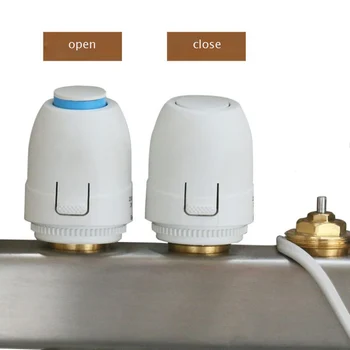 NC 230V 2W Electric Thermal Actuator Floor Heating Valve Manifold For Underfloor Heating Thermostat 
NC 230V 2W Electric Thermal Actuator Floor Heating Valve Manifold For Underfloor Heating Thermostat