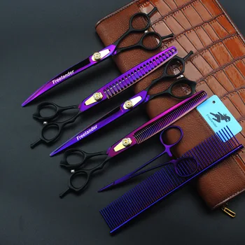 8inch High Quality Pet Grooming Scissors Sets Pet Scissors,STRAIHT & THINNING & CURVED scissors in 1 set
8inch High Quality Pet Grooming Scissors Sets Pet Scissors,STRAIHT & THINNING & CURVED scissors in 1 set
