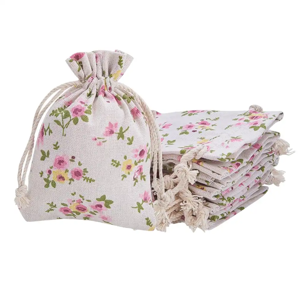30 pcs burlap drawstring gift bag gift bags gift