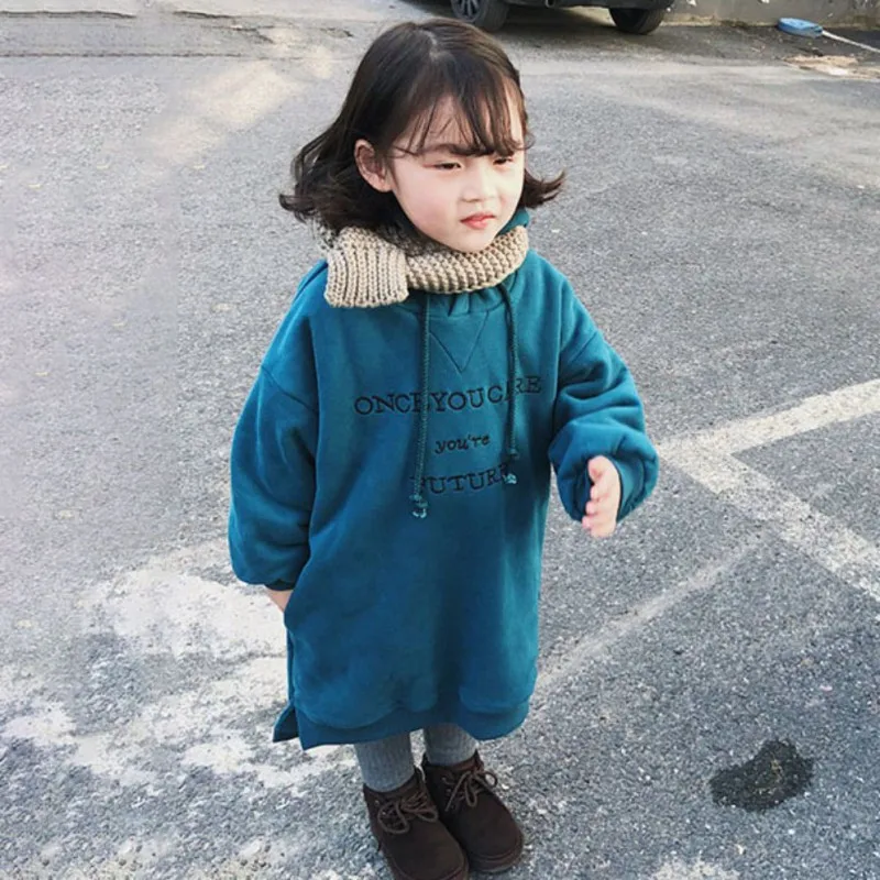 6Children Clothes 0-7T Autumn Girls Cartoon Plus Thick Velvet Print Hooded Sweater Dress Princess Cute Casual Long Sleeve Dress
6Children Clothes 0-7T Autumn Girls Cartoon Plus Thick Velvet Print Hooded Sweater Dress Princess Cute Casual Long Sleeve Dress