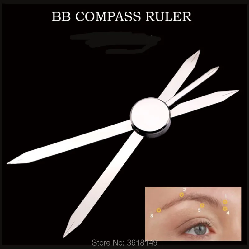 Microblading BB Compass Ruler Eyebrow Mapping Tool for Permanent Makeup Eyebrow Measurement Tool
Microblading BB Compass Ruler Eyebrow Mapping Tool for Permanent Makeup Eyebrow Measurement Tool