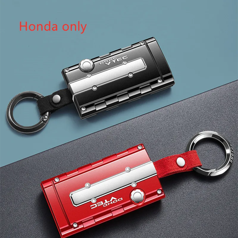 ABS Engine Shape Car Key Case Auto Remote Protective Decoration For Honda Accord Civic Crider Fit Avancier Vezel CRV Breeze XRV |