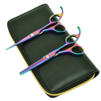 Smith Chu 5.5 Inch Barber Scissors 440C Steel Salon Hairdressing Thinning Scissors Hair Cutting Shears with Sharp Blades A0009C 
Smith Chu 5.5 Inch Barber Scissors 440C Steel Salon Hairdressing Thinning Scissors Hair Cutting Shears with Sharp Blades A0009C