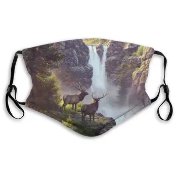 Bookcliffs Elk Waterfall Landscape Washable Reusable Mask, Anti Dust Half Face Mouth Mask For Kids Teens Men Women With
Bookcliffs Elk Waterfall Landscape Washable Reusable Mask, Anti Dust Half Face Mouth Mask For Kids Teens Men Women With
