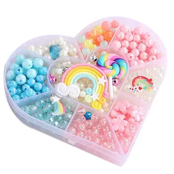 Children Kids DIY Mixed Colorful Shiny Acrylic Beads Set with Box Accessories for Jewelry Making Art Craft Necklace Bracelet Hai
Children Kids DIY Mixed Colorful Shiny Acrylic Beads Set with Box Accessories for Jewelry Making Art Craft Necklace Bracelet Hai