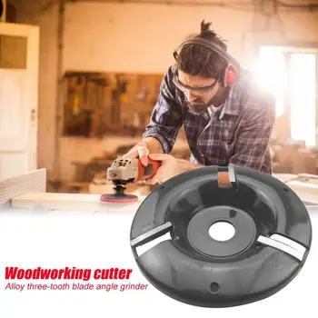 Wood Carving Cutter Disc 3 Teeth Power Milling Attachment Sculpting Tool for 16mm Angle Grinder Woodworking Shovel Plate
Wood Carving Cutter Disc 3 Teeth Power Milling Attachment Sculpting Tool for 16mm Angle Grinder Woodworking Shovel Plate