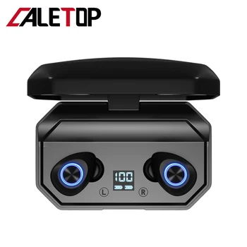 CALETOP Aptx Bluetooth Headphone Qualcomm QCC TWS Earphone Support Aptx Touch Control Earbuds with Power Display Charging Case
CALETOP Aptx Bluetooth Headphone Qualcomm QCC TWS Earphone Support Aptx Touch Control Earbuds with Power Display Charging Case