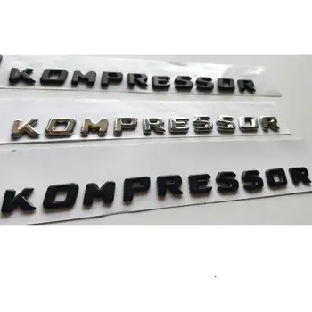 Chrome / Matte Black / Gloss Black KOMPRESSOR Letters Trunk Fender Badge Emblem Emblems Decal Sticker for Mercedes Benz AMG
Chrome / Matte Black / Gloss Black KOMPRESSOR Letters Trunk Fender Badge Emblem Emblems Decal Sticker for Mercedes Benz AMG