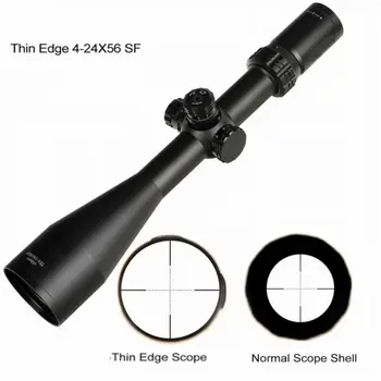 Thin Edge 4-24X56 SF Hunting Riflescopes Side Parallax Mil Dot Glass Etched Reticle Turrets Lock Reset Shooting Scope
Thin Edge 4-24X56 SF Hunting Riflescopes Side Parallax Mil Dot Glass Etched Reticle Turrets Lock Reset Shooting Scope