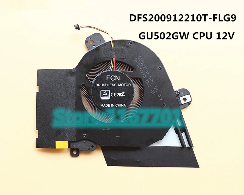 New Original Laptop CPU/GPU Cooling Fan For Asus ROG Zephyrus GU502 GU502GW DFS200912210T-FLG9 DFSCK221051821-FLGN DC12V 1A
New Original Laptop CPU/GPU Cooling Fan For Asus ROG Zephyrus GU502 GU502GW DFS200912210T-FLG9 DFSCK221051821-FLGN DC12V 1A