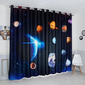 Budloom 3d Digital Printing Planet Curtain For Kids Room Cartoon Modern Style tulle on the window Drape For Bedroom
Budloom 3d Digital Printing Planet Curtain For Kids Room Cartoon Modern Style tulle on the window Drape For Bedroom