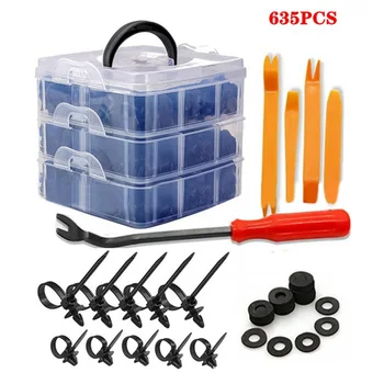 620pcs Fastener Clip Auto Tools Sound-proof Cotton Assortment Accessories
620pcs Fastener Clip Auto Tools Sound-proof Cotton Assortment Accessories