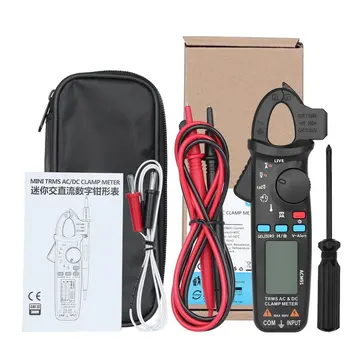 ACM91 Digital Clamp Meter True-RMS DC AC Current 100A 1mA Accuracy Ammeter Auto Range Multimeter Voltmeter DMM Tester
ACM91 Digital Clamp Meter True-RMS DC AC Current 100A 1mA Accuracy Ammeter Auto Range Multimeter Voltmeter DMM Tester