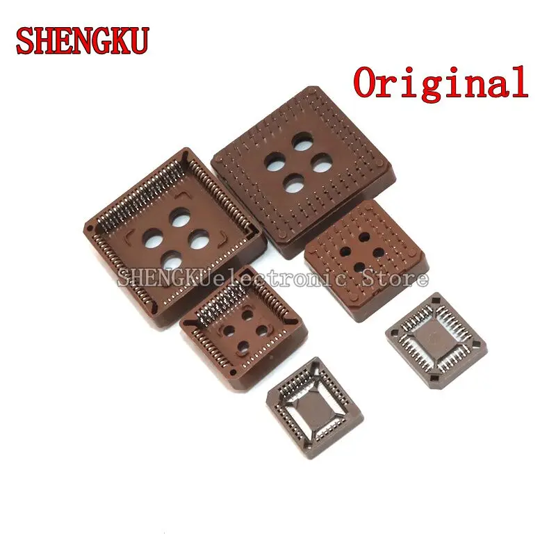10PCS IC Socket adapter PLCC32 PLCC44 PLCC52 PLCC68 PLCC84 SMD DIP 32PIN 52PIN 68PIN 84PIN Converter
10PCS IC Socket adapter PLCC32 PLCC44 PLCC52 PLCC68 PLCC84 SMD DIP 32PIN 52PIN 68PIN 84PIN Converter