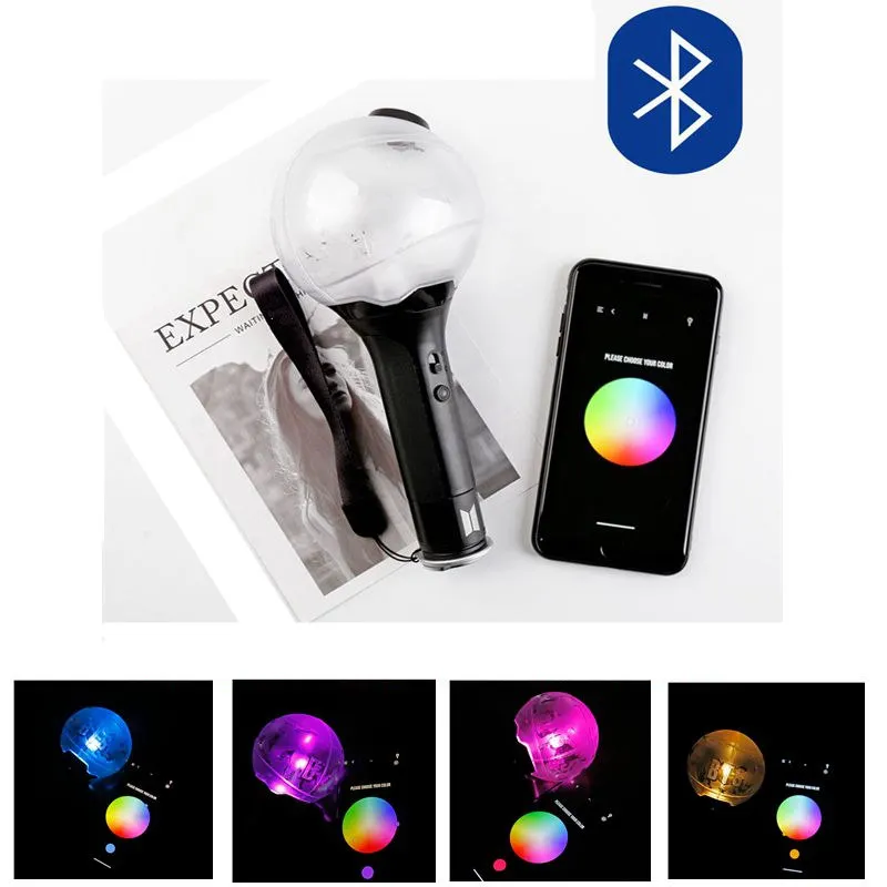 2019 Kpop Light ARMY BOMB Ver.3 Light Stick Bangtan Boys Concert Glow Lamp Lightstick Fans Gift LED Christmas Toys for children
2019 Kpop Light ARMY BOMB Ver.3 Light Stick Bangtan Boys Concert Glow Lamp Lightstick Fans Gift LED Christmas Toys for children