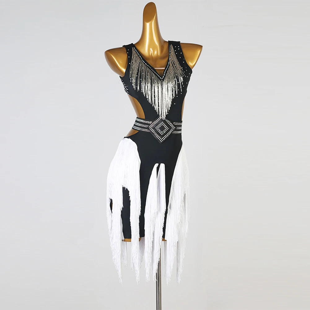 Latin Dance Suspenders Dress Dance Competition Costume Stage Performance Outift Evening Gown Party Clothes Rhinestones Tube Bead
Latin Dance Suspenders Dress Dance Competition Costume Stage Performance Outift Evening Gown Party Clothes Rhinestones Tube Bead