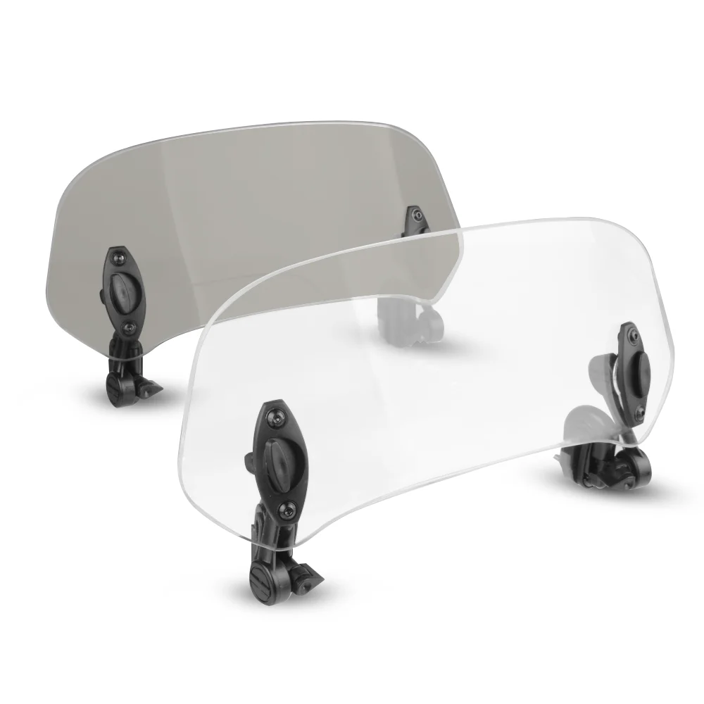 Pc Plastic Universal Motorcycle Risen Adjustable Windshield Motobike Windscreens Moto Wind Deflectors For Yamaha FJR1300ES
Pc Plastic Universal Motorcycle Risen Adjustable Windshield Motobike Windscreens Moto Wind Deflectors For Yamaha FJR1300ES