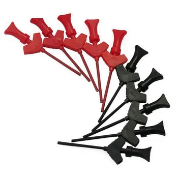 Jumper Probe Connectors Logic Analyzer Testing Accessories Hook Clip 10Pcs Mini Grabber SMD IC Test Hook Clip for Jumper Wires
Jumper Probe Connectors Logic Analyzer Testing Accessories Hook Clip 10Pcs Mini Grabber SMD IC Test Hook Clip for Jumper Wires