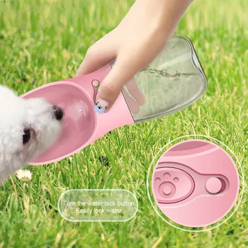 Portable Water Bottle for Small and Large Dogs Drinking Bowl for Cats Puppies Pet Water Dispenser K888 
Portable Water Bottle for Small and Large Dogs Drinking Bowl for Cats Puppies Pet Water Dispenser K888