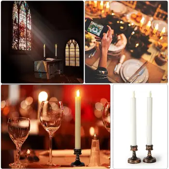 2PC LED Long Rod Candle Light with Bottom Wedding Candle Light Restaurant Wax Lights Christmas Candlelight Holiday Candles
2PC LED Long Rod Candle Light with Bottom Wedding Candle Light Restaurant Wax Lights Christmas Candlelight Holiday Candles