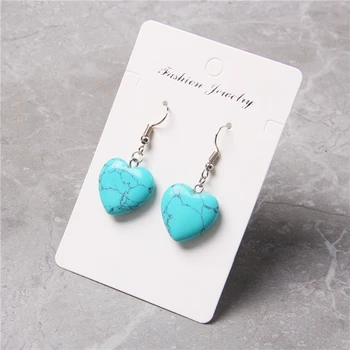 Fashion Heart Drop Earrings Women Jewelry Peach Heart Natural Stone Earrings Geometric Eardrop Gems Stone Danglers Bijoux Gifts
Fashion Heart Drop Earrings Women Jewelry Peach Heart Natural Stone Earrings Geometric Eardrop Gems Stone Danglers Bijoux Gifts