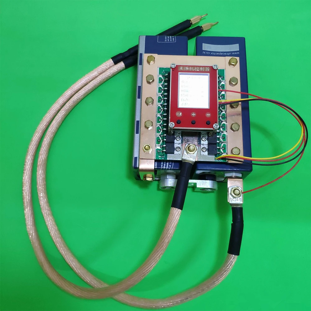 1000A Portable Spot Welder Pulse Farad Capacitor Spot 2elding Machine 32 MOS for 0.2mm Pure nickel diy 18650 Battery Pack
1000A Portable Spot Welder Pulse Farad Capacitor Spot 2elding Machine 32 MOS for 0.2mm Pure nickel diy 18650 Battery Pack